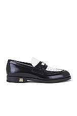 Amiri MA Loafer in Black & White, view 1, click to view large image.