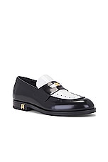 Amiri MA Loafer in Black & White, view 2, click to view large image.