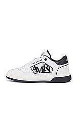 Amiri Classic Low in White & Black, view 5, click to view large image.