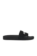 【AMIRI】 MA クワッドプールスライド Amiri MA Quad Pool Slide in Black | FWRD