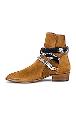 Amiri Bandana Boot in Cognac, view 5, click to view large image.