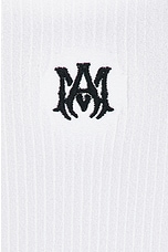 Amiri Ma Mini Dress in White, view 4, click to view large image.