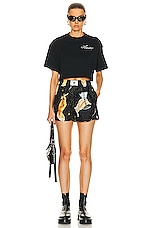 Amiri Champagne Boxer Short in Black, view 4, click to view large image.