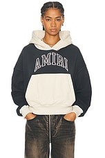 Amiri Vintage Hoodie in Aged Black, view 1, click to view large image.