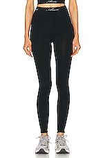 Amiri Seamless Legging in Black, view 1, click to view large image.