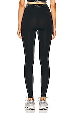 Amiri Seamless Legging in Black, view 3, click to view large image.