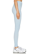 Amiri Ma Ribbed Seamless Legging in Cerulean, view 3, click to view large image.