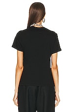 Amiri Logo Tee in Black, view 3, click to view large image.