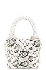 Amiri Snake Micro MA Bag in Alabaster, view 4, click to view large image.