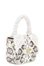 Amiri Snake Micro MA Bag in Alabaster, view 5, click to view large image.