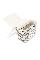 Amiri Snake Micro MA Bag in Alabaster, view 6, click to view large image.