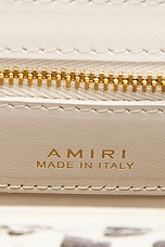 Amiri Snake Micro MA Bag in Alabaster, view 7, click to view large image.