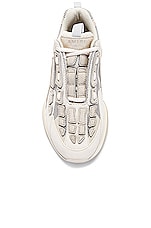 Amiri Bone Runner Sneaker in Alabaster, view 4, click to view large image.