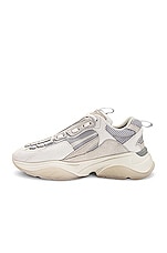 Amiri Bone Runner Sneaker in Alabaster, view 5, click to view large image.