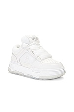 Amiri Ma-1 Sneaker in White & Grey, view 2, click to view large image.