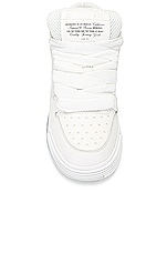 Amiri Ma-1 Sneaker in White & Grey, view 4, click to view large image.