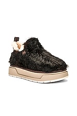 Amiri Faux Fur Malibu Boot in Brown, view 2, click to view large image.