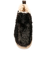 Amiri Faux Fur Malibu Boot in Brown, view 4, click to view large image.