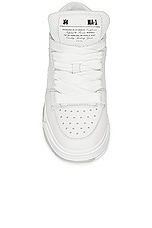 Amiri MA-1 Sneaker in White, view 4, click to view large image.