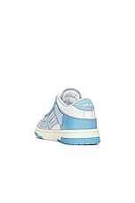 Amiri Skeltop Low Sneaker in Blue, view 3, click to view large image.