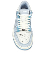 Amiri Skeltop Low Sneaker in Blue, view 4, click to view large image.
