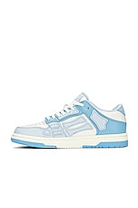 Amiri Skeltop Low Sneaker in Blue, view 5, click to view large image.