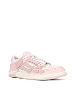 Amiri Skeltop Low Sneaker in Pink, view 2, click to view large image.