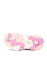 Amiri Ma Runner Sneaker in Fuschia Pink, White, & Silver, view 6, click to view large image.