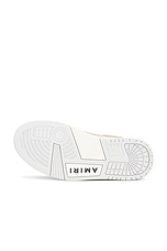 Amiri Snake Skel Top Low Sneaker in Alabaster, view 6, click to view large image.