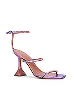 AMINA MUADDI Gilda Sandal in Sunset Ombre, view 2, click to view large image.