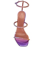 AMINA MUADDI Gilda Sandal in Sunset Ombre, view 4, click to view large image.