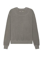 Andersson Bell Adsb Patch Logo Sweatshirt in Charcoal, view 2, click to view large image.