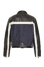 Andersson Bell 24 Racing Leather Jacket in Black, view 2, click to view large image.