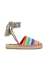 ALANUI Over the Rainbow Espadrille in Multicolor, view 1, click to view large image.