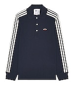 adidas x Noah adidas Originals x Noah Polo Long Sleeve in Night