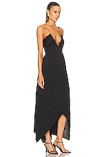 Anna October Josephine Maxi Dress in Black, view 2, click to view large image.