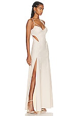 Anna October Uma Maxi Dress in Ivory, view 2, click to view large image.