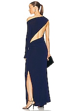 Anna October Shaya Dress in dark blue, view 1, click to view large image.
