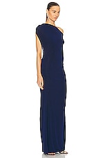 Anna October Shaya Dress in dark blue, view 3, click to view large image.