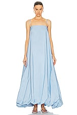 Anna October Louis Maxi Dress in baby blue, view 1, click to view large image.