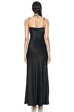 Anna October Violetta Maxi Dress in Black, view 3, click to view large image.