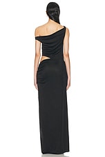 Anna October Willow Maxi Dress in Black, view 4, click to view large image.