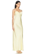 Anna October Levi Maxi Dress in Yellow, view 3, click to view large image.