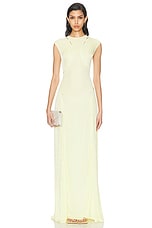 Anna October Quinn Maxi Dress in Yellow, view 1, click to view large image.