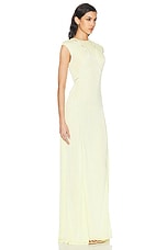 Anna October Quinn Maxi Dress in Yellow, view 2, click to view large image.
