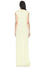 Anna October Quinn Maxi Dress in Yellow, view 3, click to view large image.