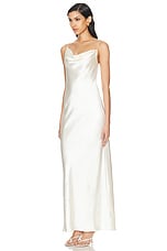 Anna October Elizabeth Maxi Dress in Ivory, view 3, click to view large image.