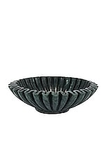 Anastasio Home Ruffle Bowl in Emerald, view 1, click to view large image.