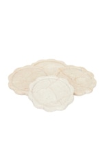 Anastasio Home Sun Coasters Set Of 4 in Oyster, view 3, click to view large image.