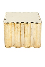 Anastasio Home Box Box in Brass, view 1, click to view large image.